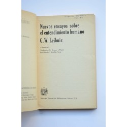 Nuevos ensayos sobre el entendimiento humano 2