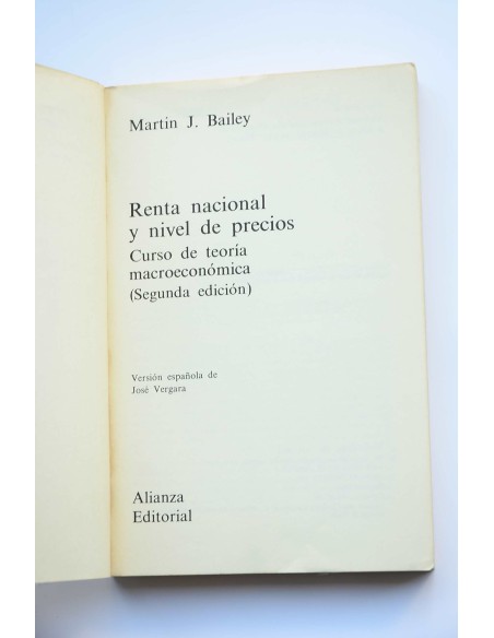 Renta nacional y nivel de precios. Curso de teoría macroeconómica