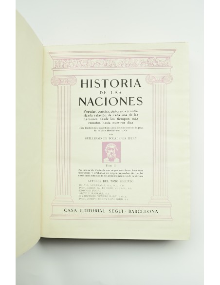 Historia de las Naciones. Tomo II