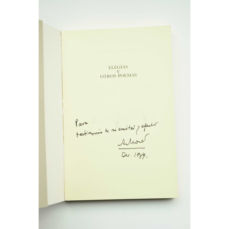 Elegías y otros poemas