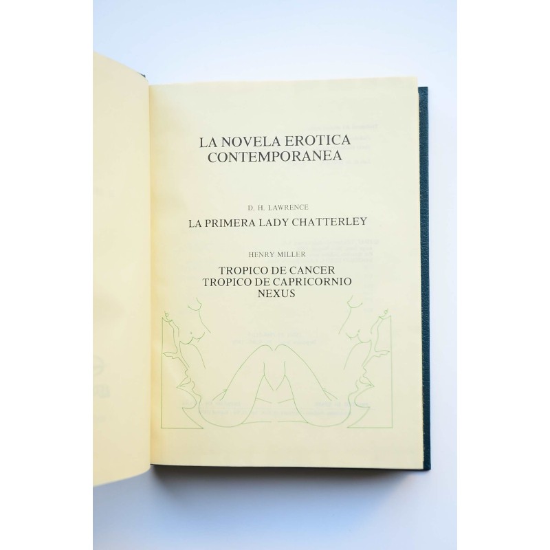 La Novela Erótica Contemporánea