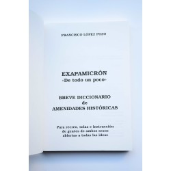 Exapamicrón. De todo un poco: breve diccionario de... 2