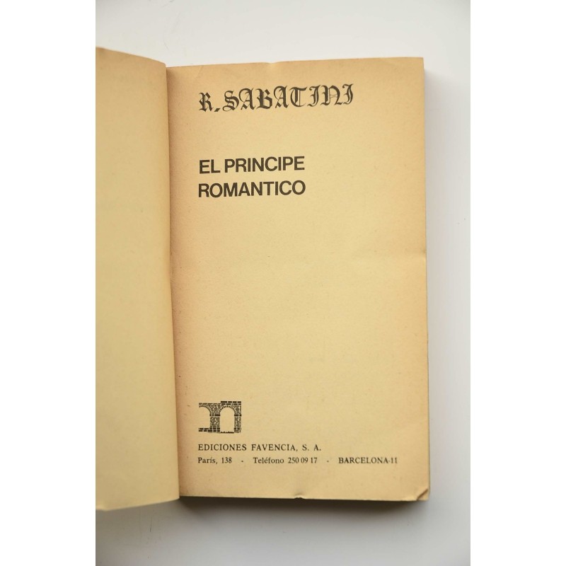 El príncipe romántico