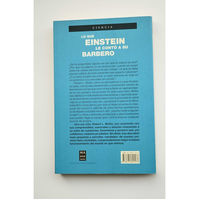 Lo que Einstein le contó a su barbero