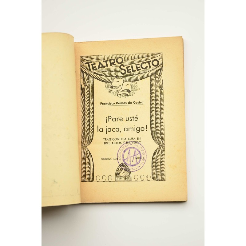 ¡Pare usted la jaca amigo!