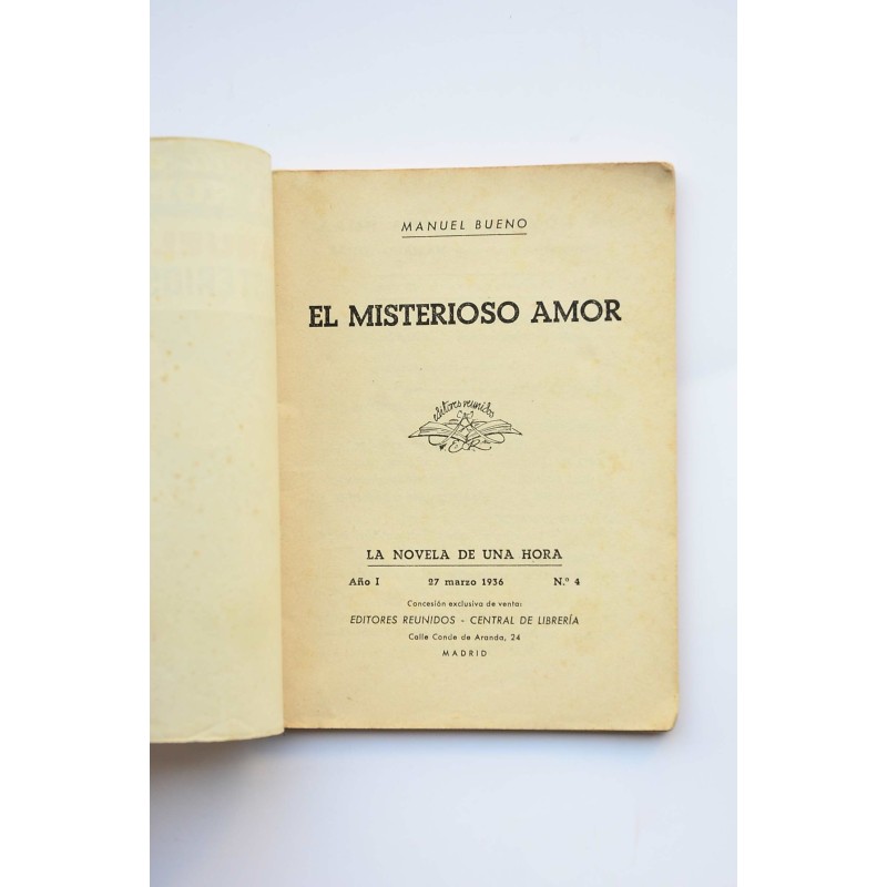 El misterioso amor