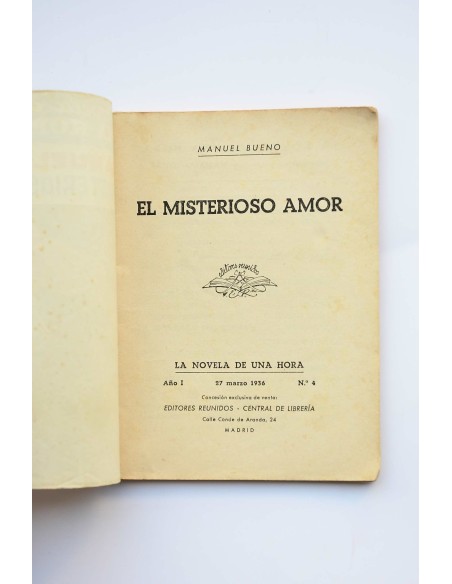 El misterioso amor