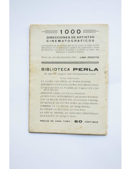 La Dama Pintada. Adaptación literaria del drama cinematográfico