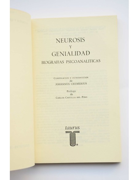 Neurosis y genialidad