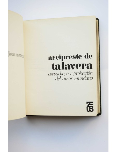 Arcipreste de Talavera o Corvacho