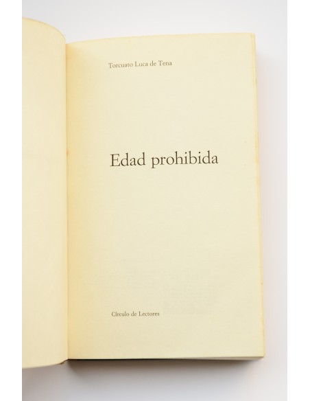 Edad prohibida