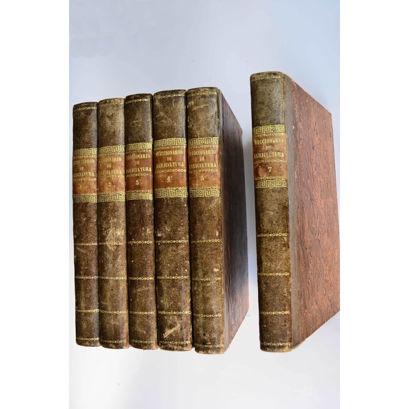 Diccionario de agricultura práctica y economía...