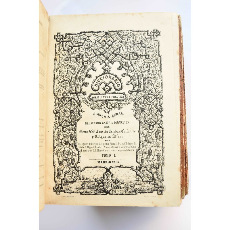 Diccionario de agricultura práctica y economía...