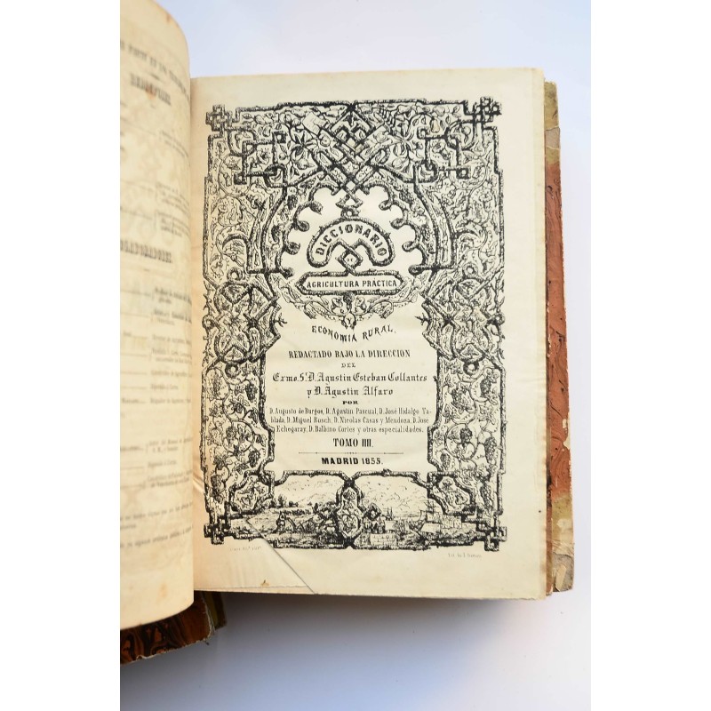 Diccionario de agricultura práctica y economía...