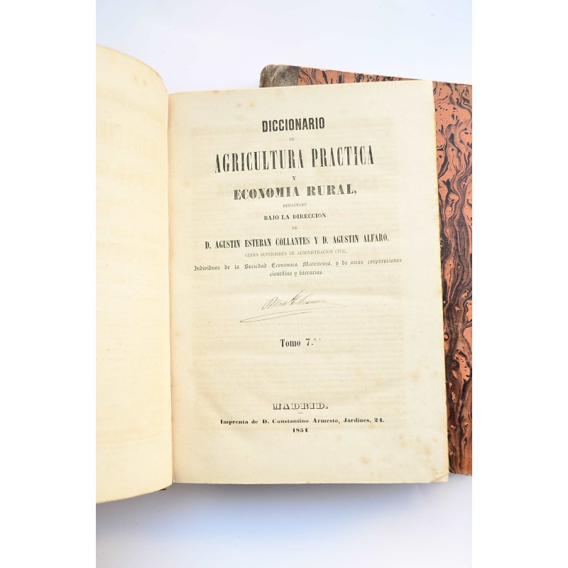 Diccionario de agricultura práctica y economía...