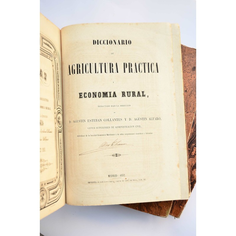 Diccionario de agricultura práctica y economía...