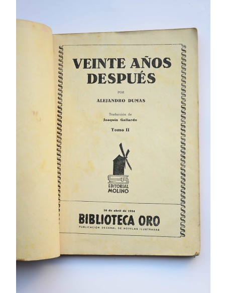 Veinte años después. Tomo II