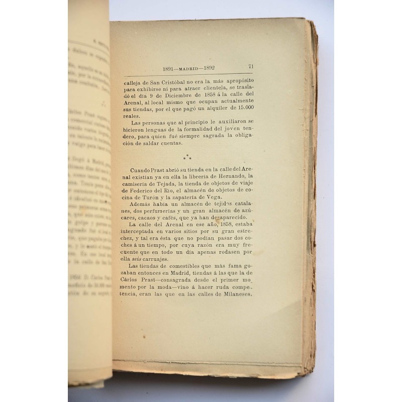 1891 - Madrid - 1892 : artículos, cuentos,...