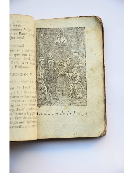 Compendio de la historia de la religión : sacado de los libros santos o sea Historia para leer el cristiano. Tomo primero