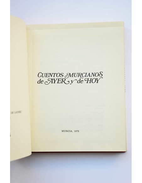 Cuentos murcianos de ayer y de hoy