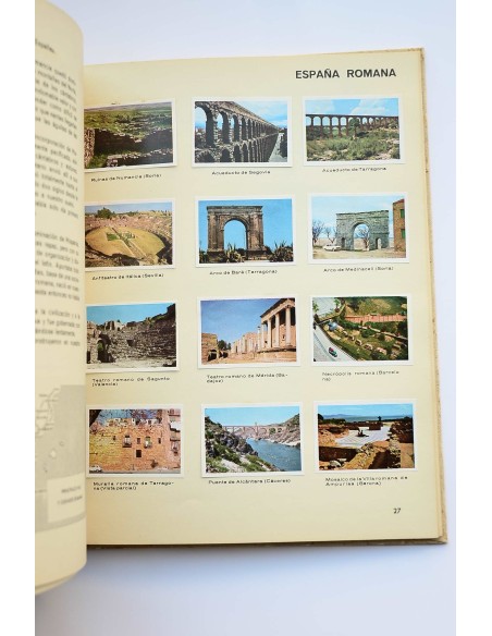 Panorama de la historia de España. Album de cromos