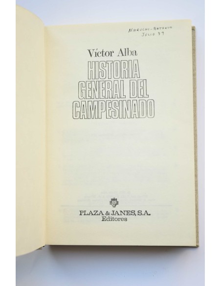 Historia general del campesinado