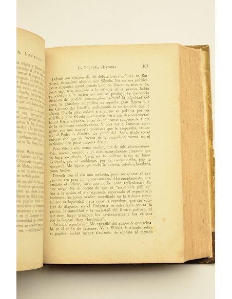 La pequeña historia : apuntes para la historia grande vividos y redactados por el autor. España 1930-36