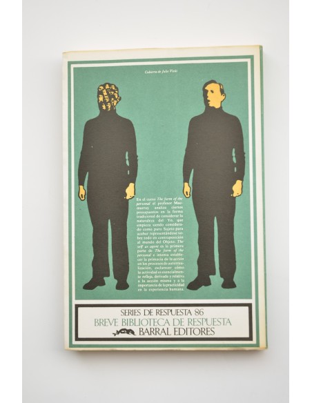 El yo como agente. La forma de lo personal