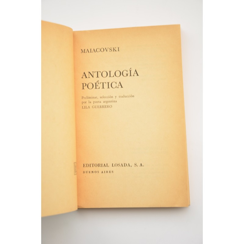 Antología poética