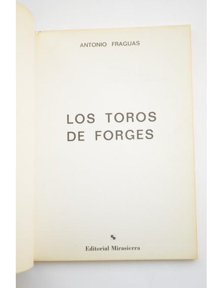 Los toros de Forges