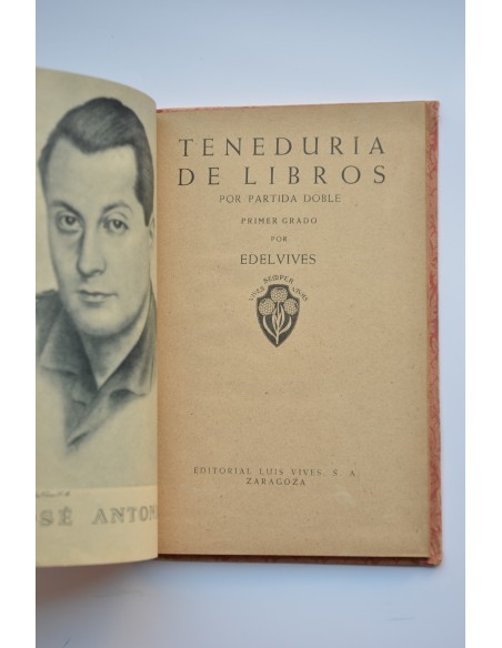 Teneduría de libros. Tercer grado. Por partida doble. Primer grado