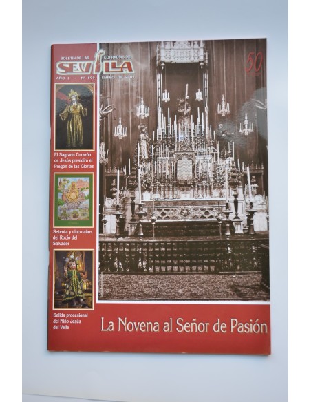Boletín de la Cofradías de Sevilla. Año L, nº 599, enero 2009