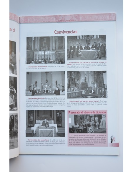 Boletín de la Cofradías de Sevilla. Año L, nº 599, enero 2009