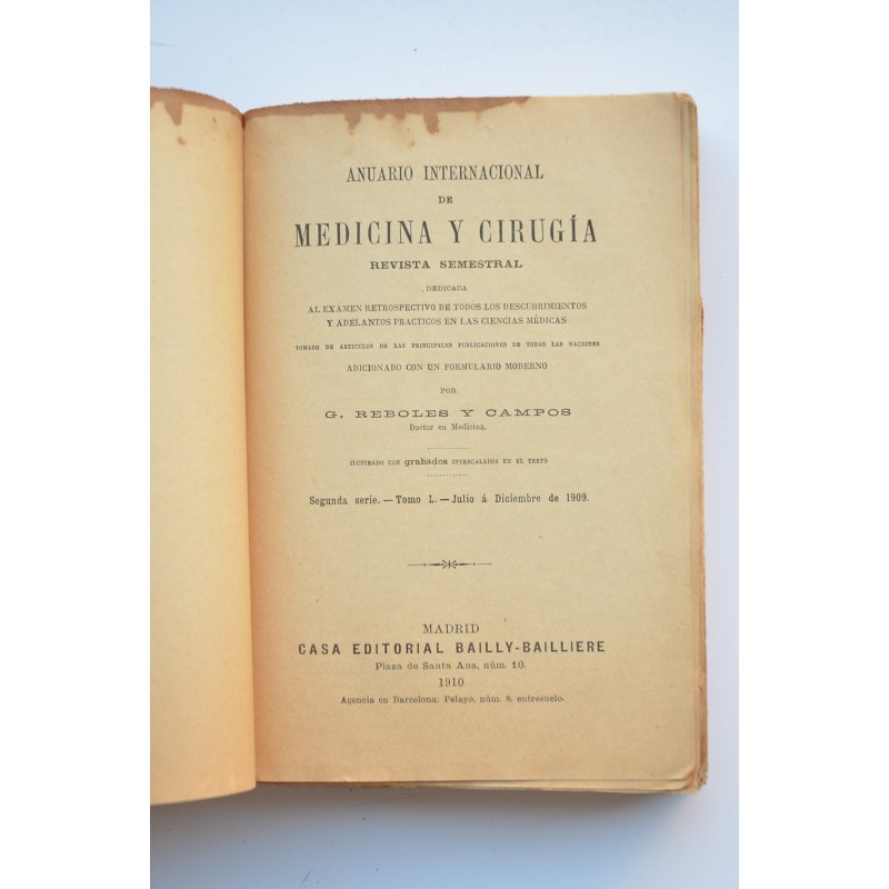 Anuario internacional de medicina y cirugía :...