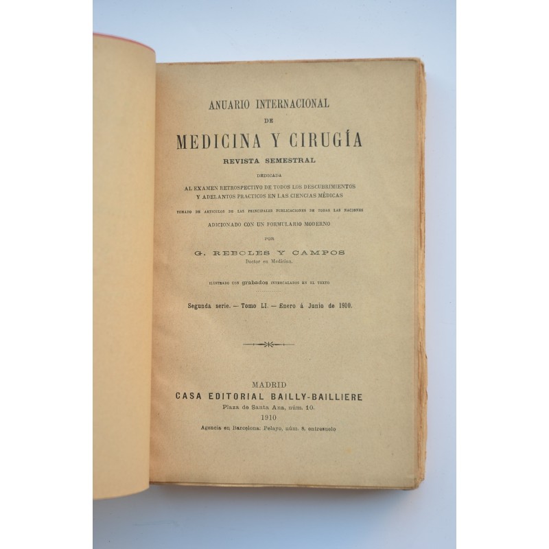 Anuario internacional de medicina y cirugía :...