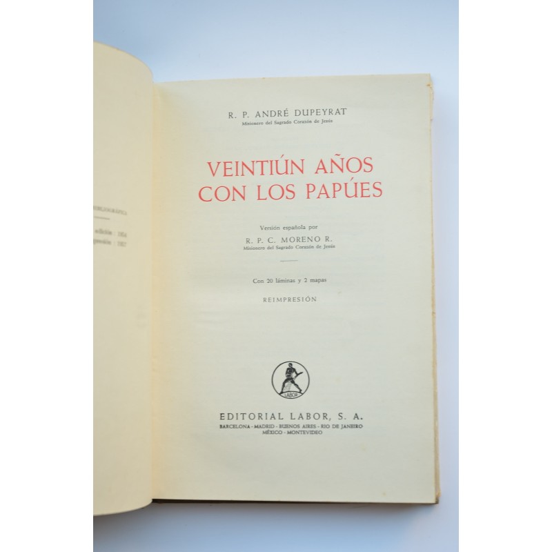 Veintiún años con los Papúes