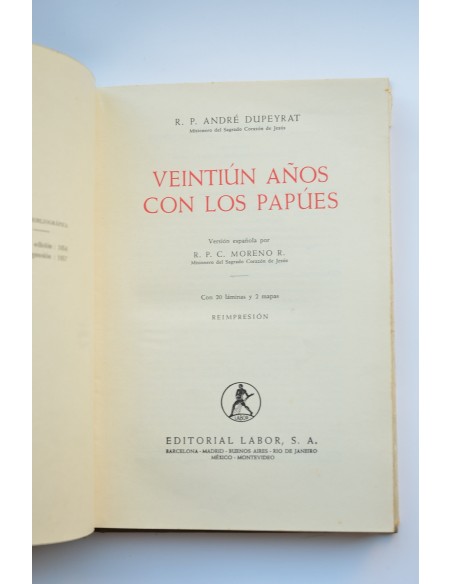 Veintiún años con los Papúes