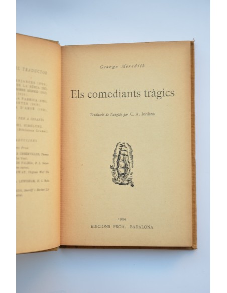 El comediants tràgics