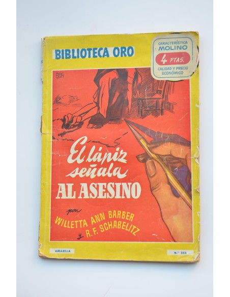 El lápiz señala al asesino