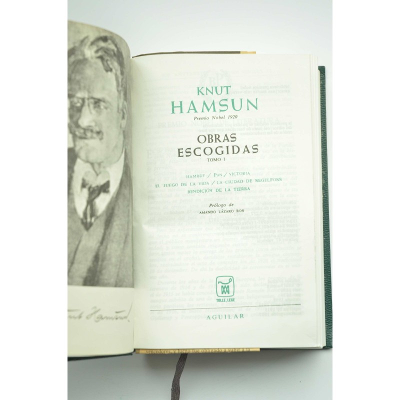 Knut Hamsun. Obras escogidas. Tomo I