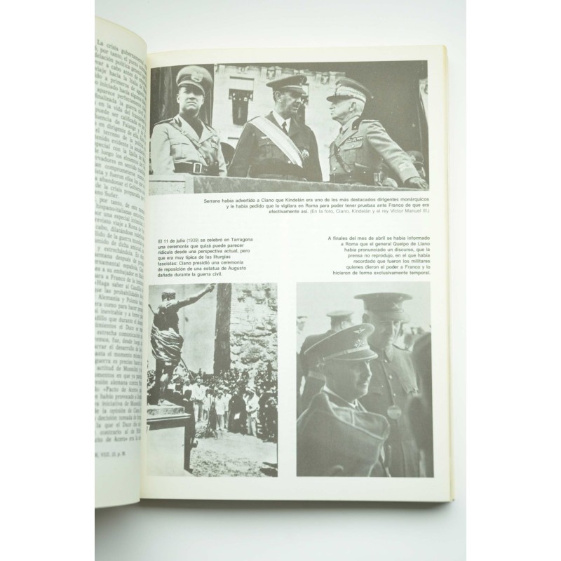 Franco y Mussolini. La política española...