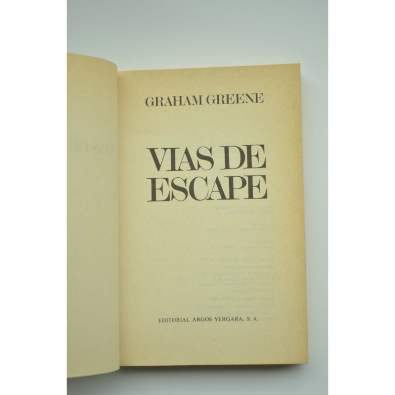 Vías de escape