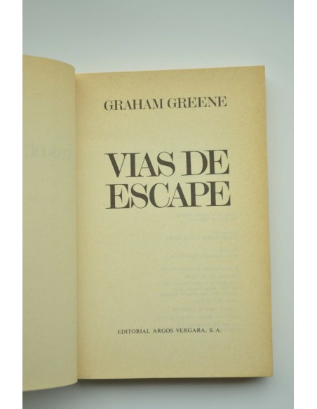 Vías de escape