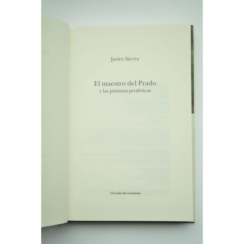 El maestro del Prado y las pinturas proféticas