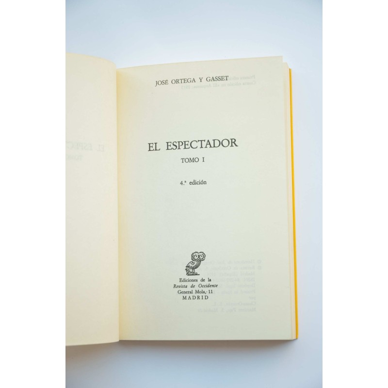 El espectador. Tomo I