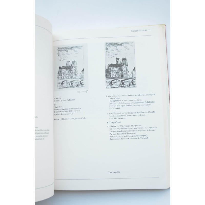 Maurice de Vlaminck catalogue raisonné de...