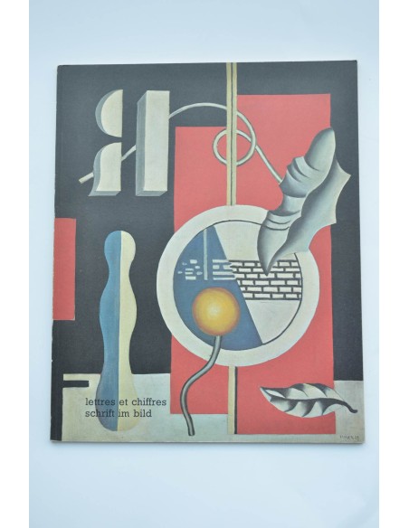 Lettres et chiffres schrift im bild