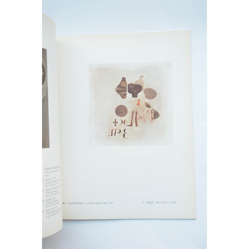 Lettres et chiffres schrift im bild