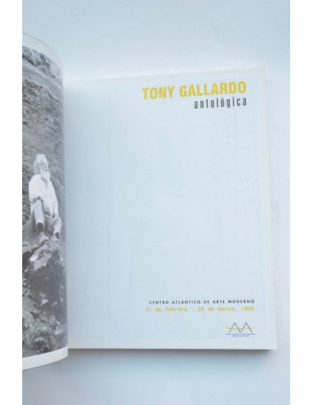 Tony Gallardo, antológica : documenta de exposición
