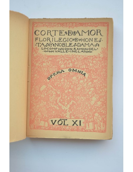Corte de amor : florilegio de honestas, nobles y damas